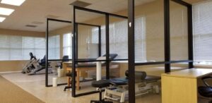 Physical Therapy office Fort Myers Florida clinic treatment area